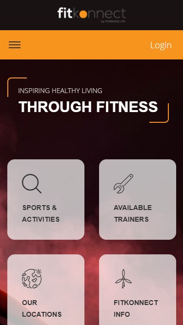 Mobile screenshot 1 of FitKonnect - Fitness Platform